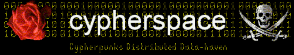 cypherspace: Cypherpunks Distributed Data-haven