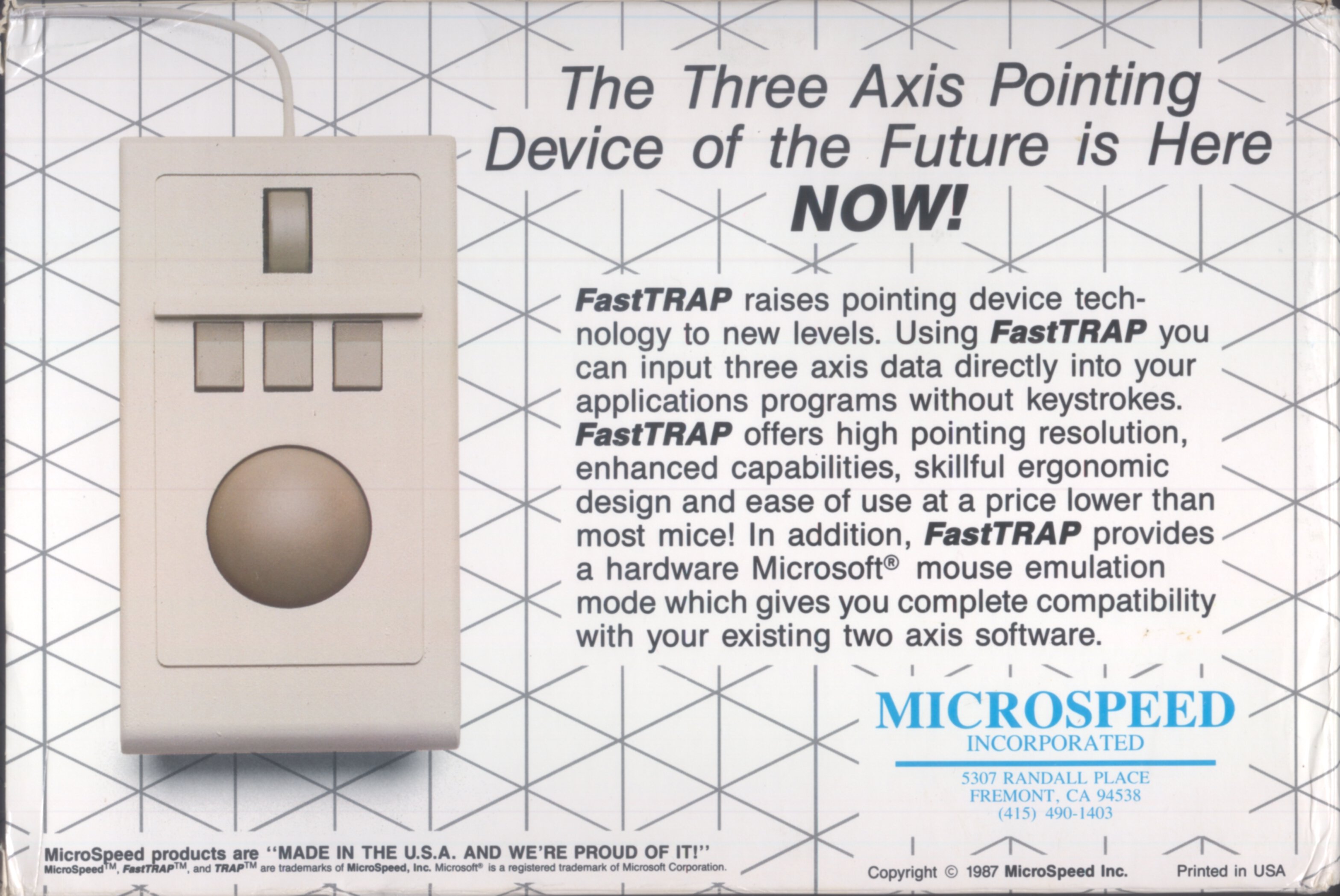 The Three Axis Pointing Device of the Future