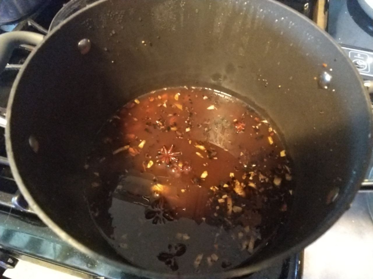 Root beer steeping. Root beer steeping.