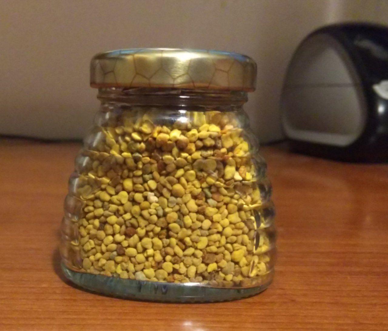 Pollen pellets from the farmer's market.